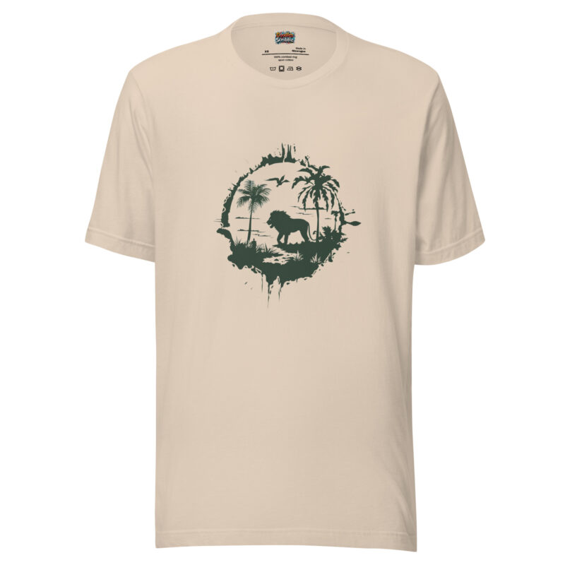 Serene Doodle Safari Sunset Tee