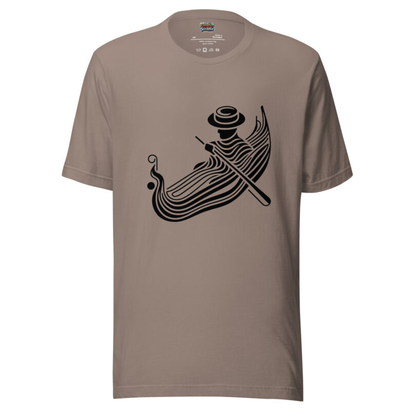 Gondolier T-Shirt - Serene Venetian Ripples alternate view