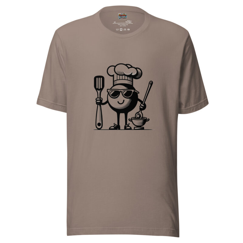 Master Chef T-Shirt - Soulful Scribbles Doodle alternate view
