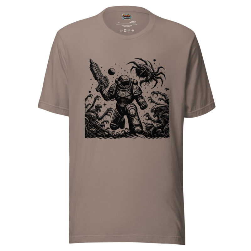 Space Marine T-Shirt - Galactic Confrontation alternate view