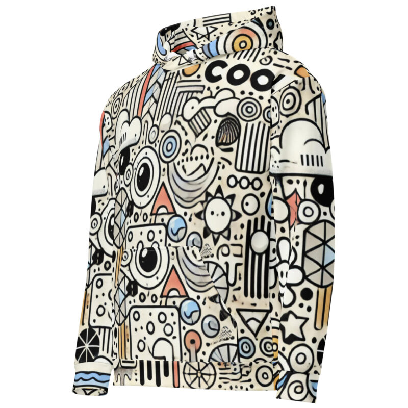 Funky Geometric Shapes and Cloud Hoodie