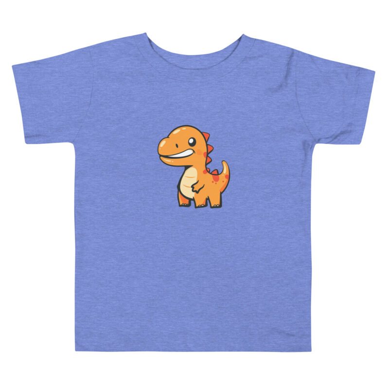 Yellow Dino T-Shirt with Sunshine Delight Art alternate view
