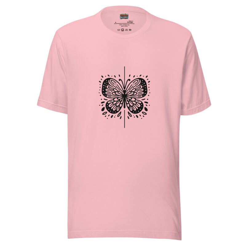Symphonic Butterfly T-Shirt - Wings of Harmony alternate view