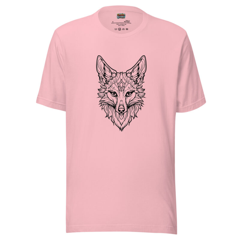 Tribal Canine T-Shirt with Spirit Graphic Design alternate view