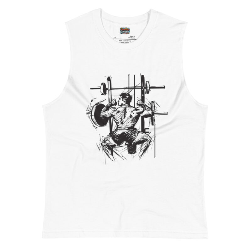Gym Warrior Muscle Tank with Ultimate Ascent Challenge alternate view