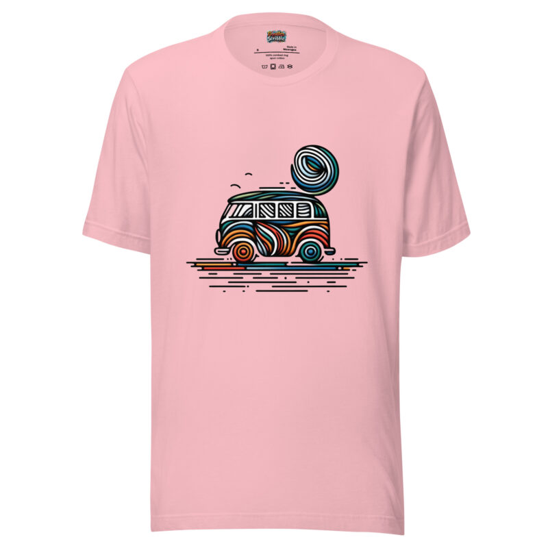 Retro Road Trip T-Shirt - Urban Wanderer Design alternate view