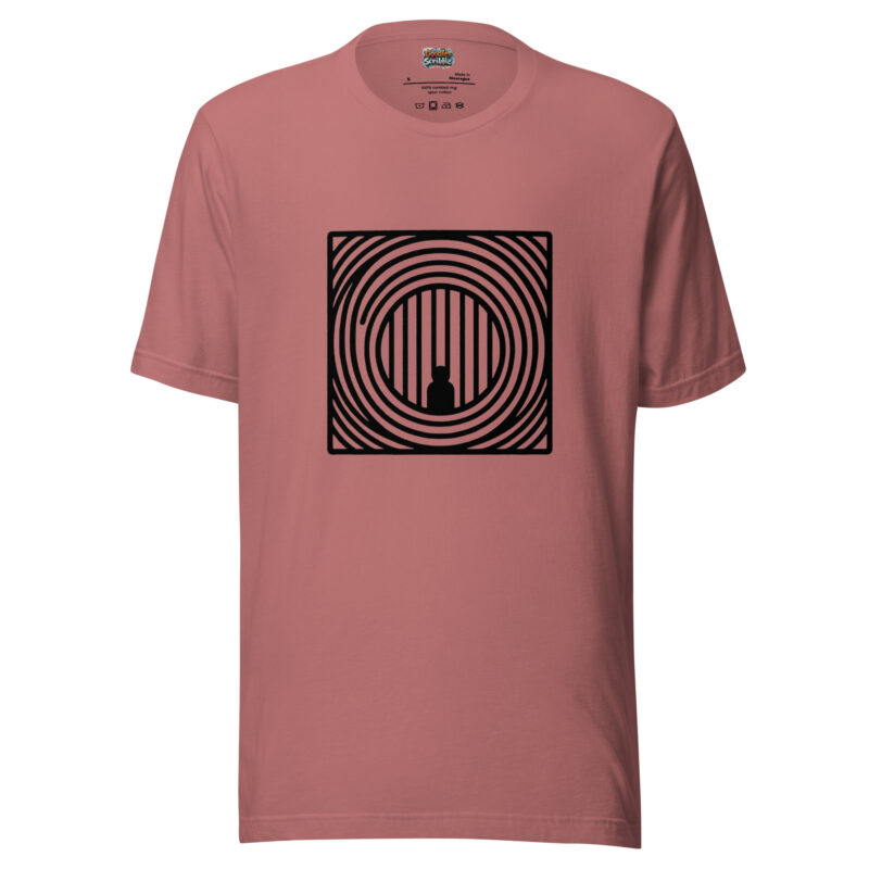 Utensil Maze T-Shirt - Culinary Labyrinth