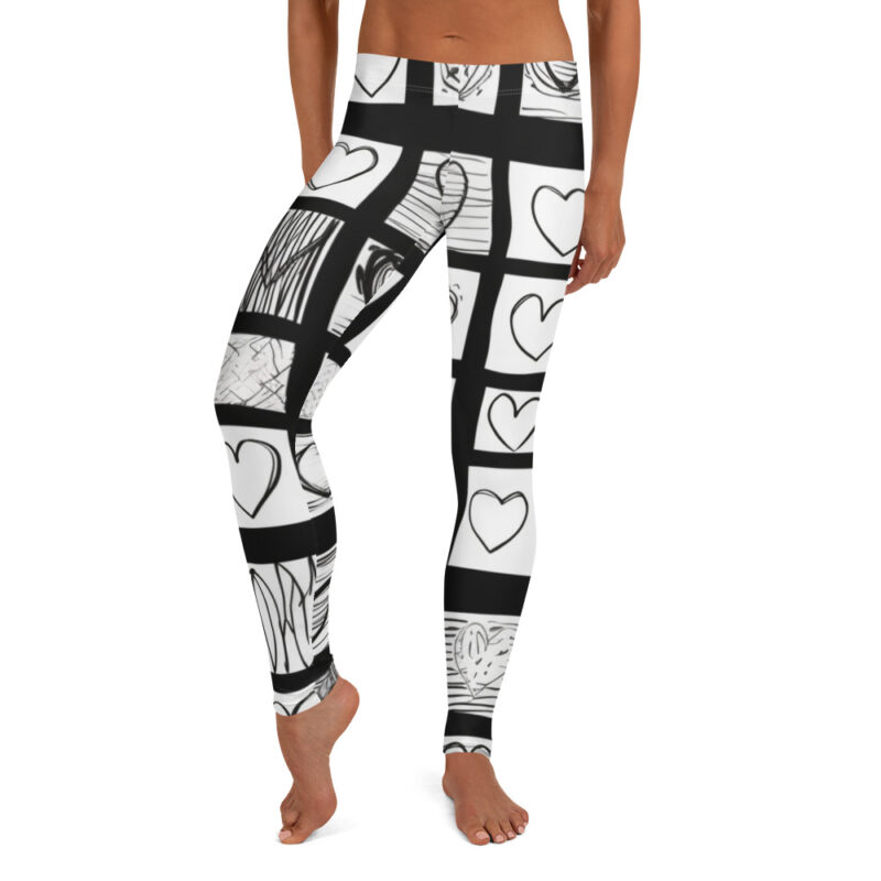 Valentine's Doodle Amorous Affair Women's Leggings