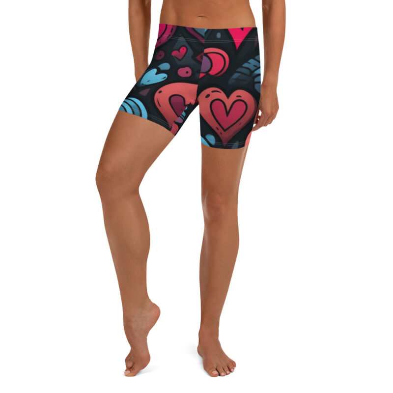 Valentine's Doodles Lighthearted Comfort Shorts
