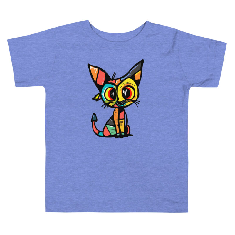 Whisker Wonders Kids T-Shirt - Feline Fantasia Art alternate view