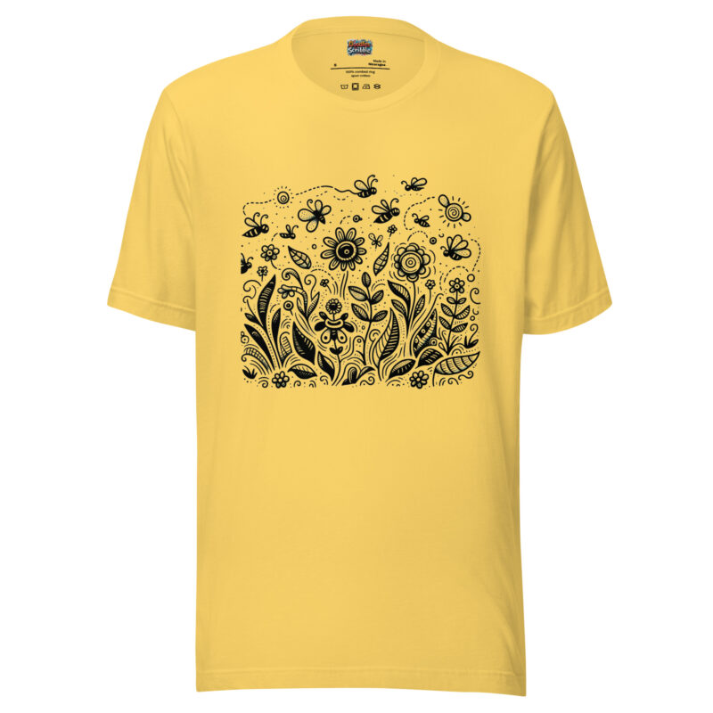 Whispers of Nature T-Shirt - Botanical Bliss
