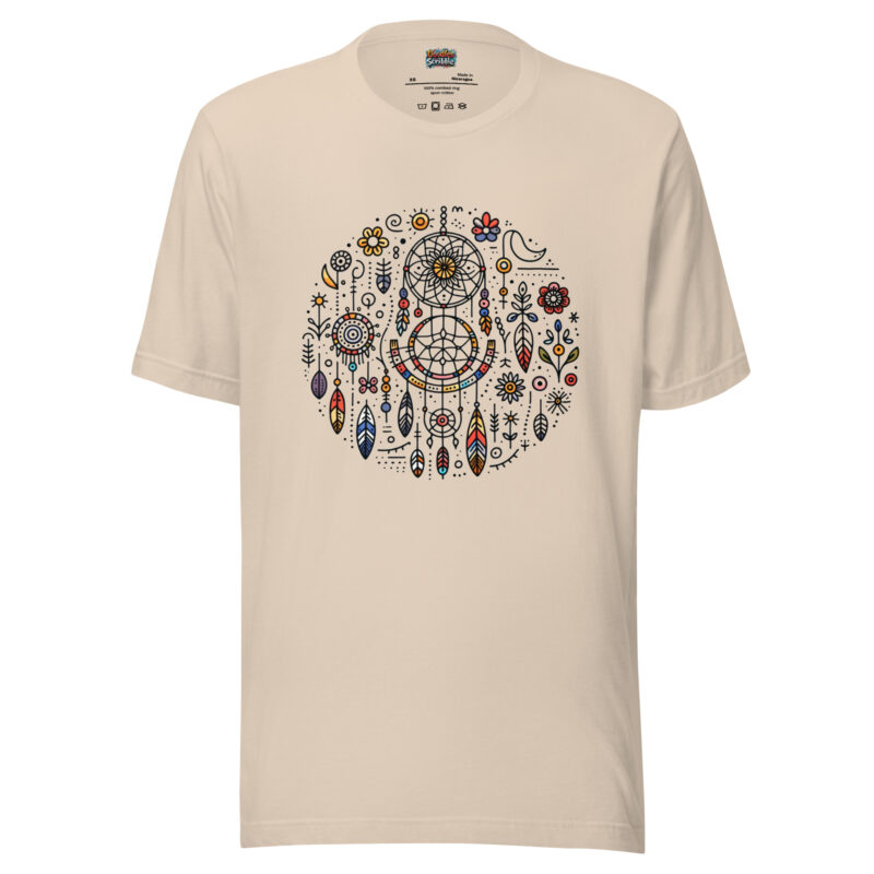 Whispers of Nature T-Shirt - Dreamcatcher Delight