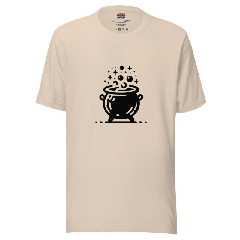 Witch's Brew T-Shirt - Magical Potion Doodle