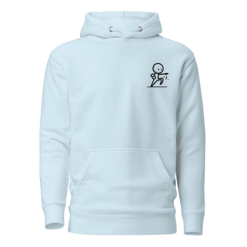 Zen Master Doodle Martial Arts Embroidered Hoodie
