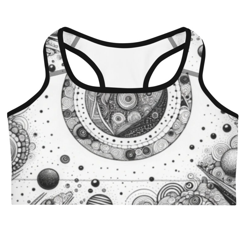 Zentangle Sports Bra - Astral Agility