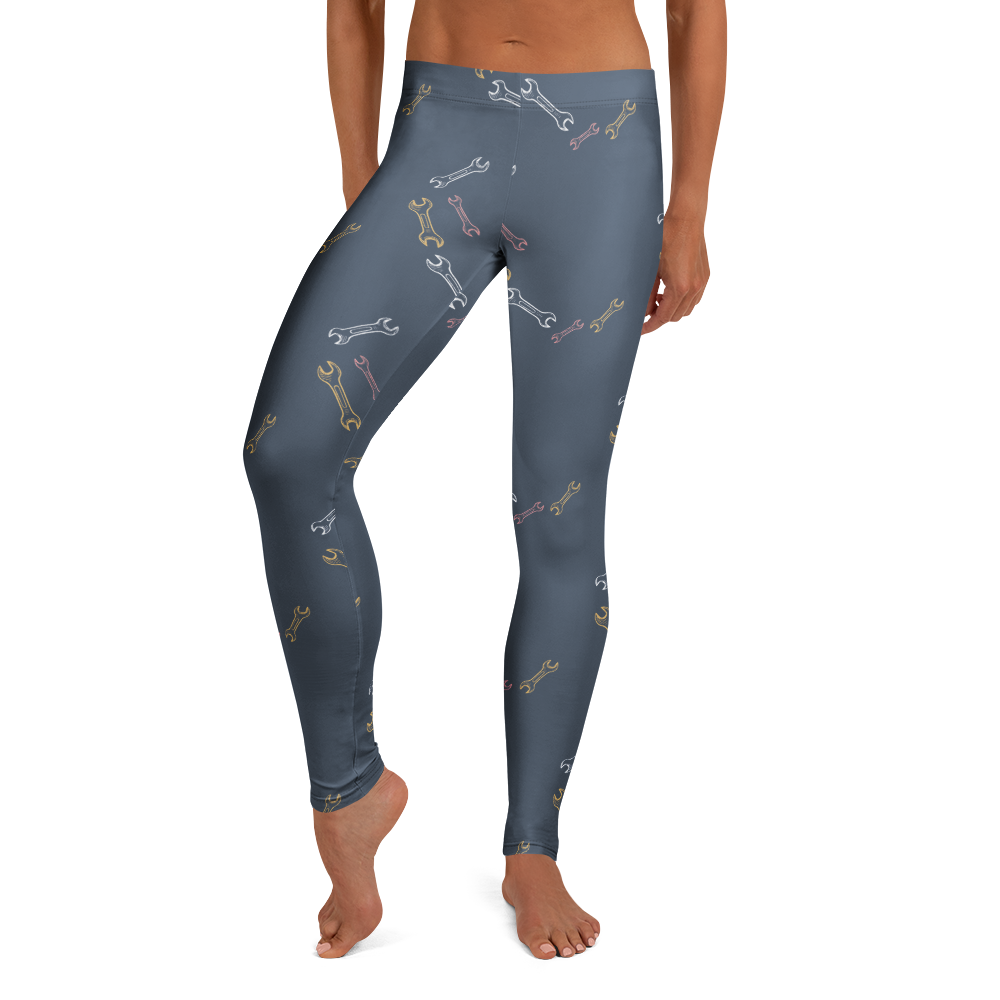Garage Spanner Cars Leggings Front