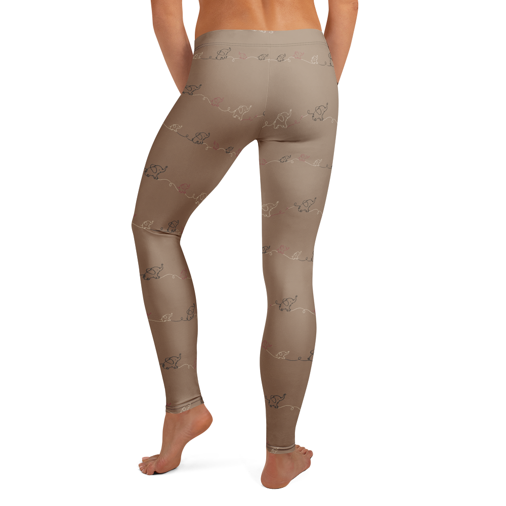 Baby Elephant Cute Animals Leggings alternate view