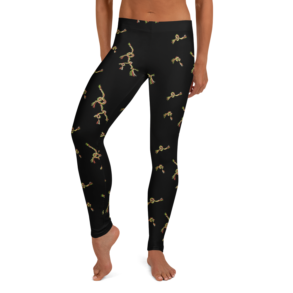 Knotted Cord Wild Edition Bohemian Leggings Front