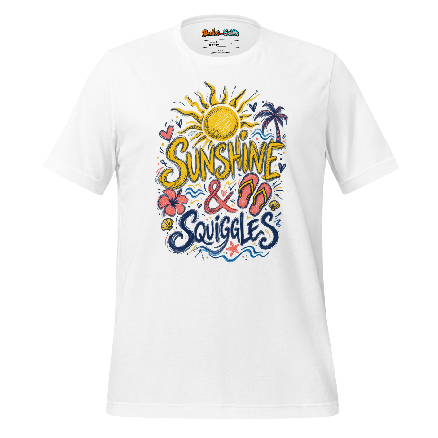 Sunshine & Squiggles T-Shirt Front