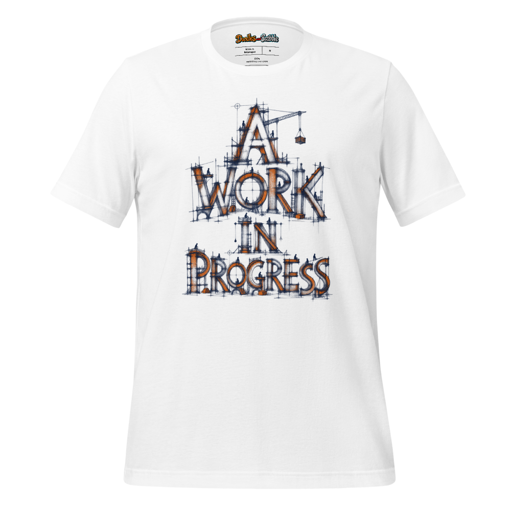 A Work In Progress T-Shirt Front