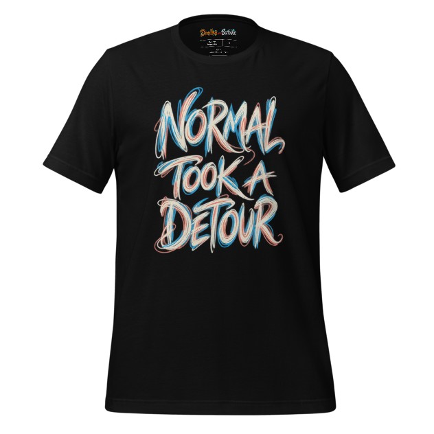 Normal Took A Detour T-Shirt alternate view