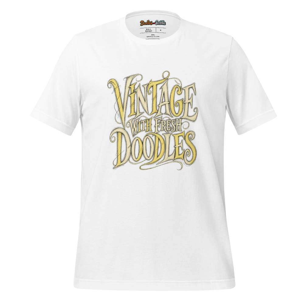 Vintage With Fresh Doodles T-Shirt