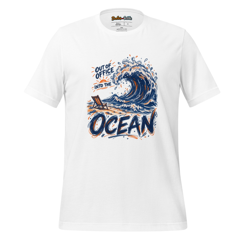Out Of Office Into The Ocean T-Shirt