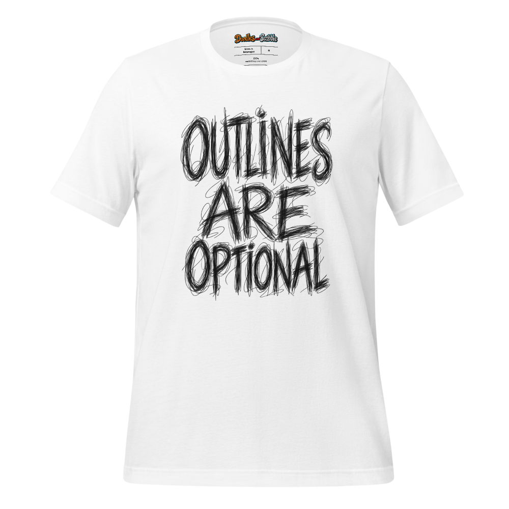 Outlines Are Optional T-Shirt