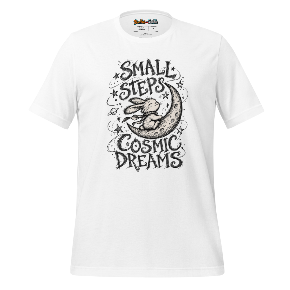 Small Steps Cosmic Dreams T-Shirt