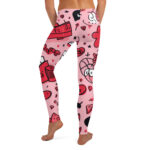 Valentine's Doodles Women's Leggings - Everyday Romance - Image 2
