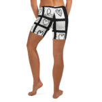 Valentine's Doodle Sweetheart Shorts - Image 2