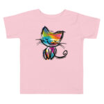 Kitten Rainbow Whiskers Tee - Image 4