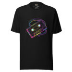Retro Groove - Neon Cassette Nostalgia Tee - Image 2