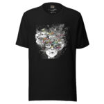 Whimsical Gaze Doodle – Enchanting Eyes Tee - Image 2