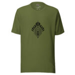 Art Deco Majesty Doodle Outline Tee with Architectural Elegance - Image 4