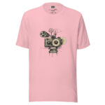 Classic Film Reel Doodle Design Cinemaphile Tee - Image 4