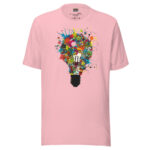 Vibrant Creativity Bulb Doodle – Ignite Ideas Tee - Image 5