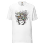 Whimsical Gaze Doodle – Enchanting Eyes Tee - Image 7