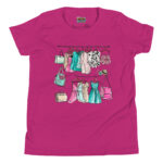 Girly Chic Doodle Ensemble Tee - Image 4