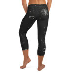 Stellar Wish Scribble Capri Leggings