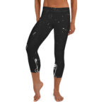 Stellar Wish Scribble Capri Leggings - Image 2