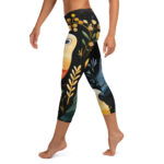 Sunset Canopy Capri Leggings - Parrot Ensemble - Image 3