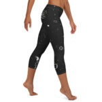 Stellar Wish Scribble Capri Leggings - Image 4