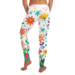 Enchanted Floral Cross Full-Length Leggings - Image 2