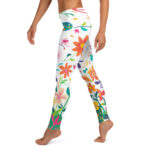 Enchanted Floral Cross Full-Length Leggings - Image 3