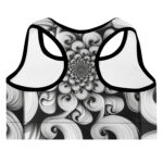 Vortex Harmony Padded Sports Bra - Twist of Zen - Image 2