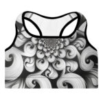 Vortex Harmony Padded Sports Bra - Twist of Zen