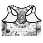 Zentangle Sports Bra - Astral Agility - Image 2