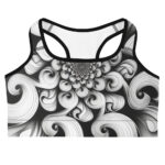 Vortex Harmony Sports Bra - Curvaceous Cosmos