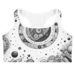 Zentangle Sports Bra - Astral Agility - Image 3